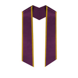 Angled Stole with Trim